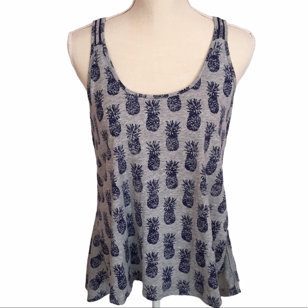 Kensie Pineapple Tank M